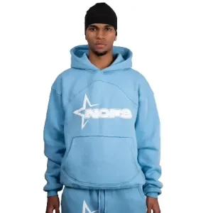 Baby Blue Noneofus Hoodie