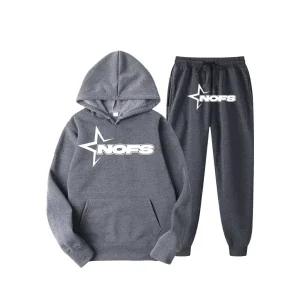 NOFS Dark Grey Tracksuit Set